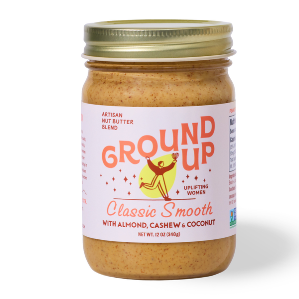 Ground Up Classic Smooth Almond, Cashew & Coconut Butter Nut Butter Blend