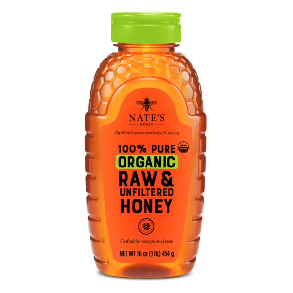 Nature Nate's Honey, Organic, Raw & Unfiltered