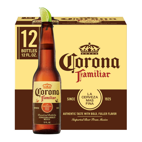 Corona Familiar Mexican Lager Import Beer Bottles Same-Day