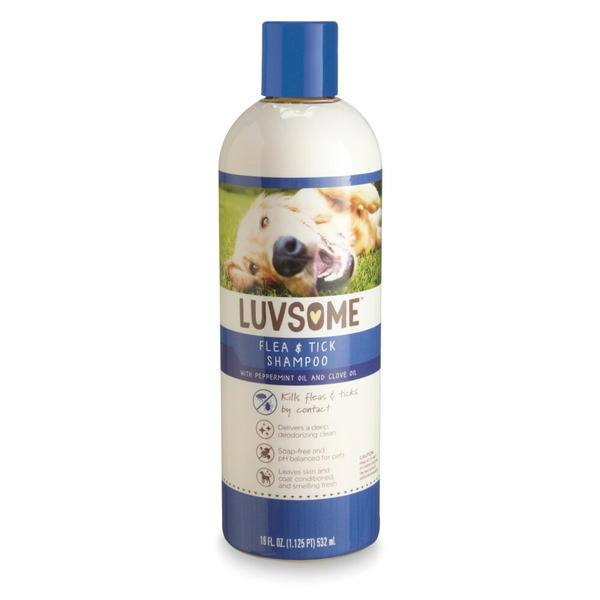 Kroger Luvsome Flea & Tick Shampoo With Peppermint Oil & Clove Oil Same