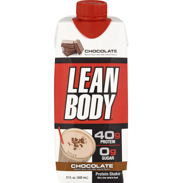 Lean Body Protein Shake, Chocolate (17 oz) Instacart