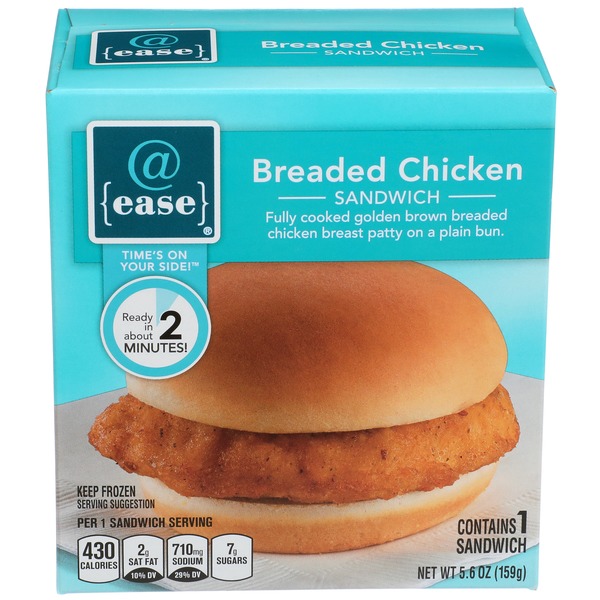  Ease Breaded Chicken Fully Cooked Golden Brown Breaded Chicken Breast
