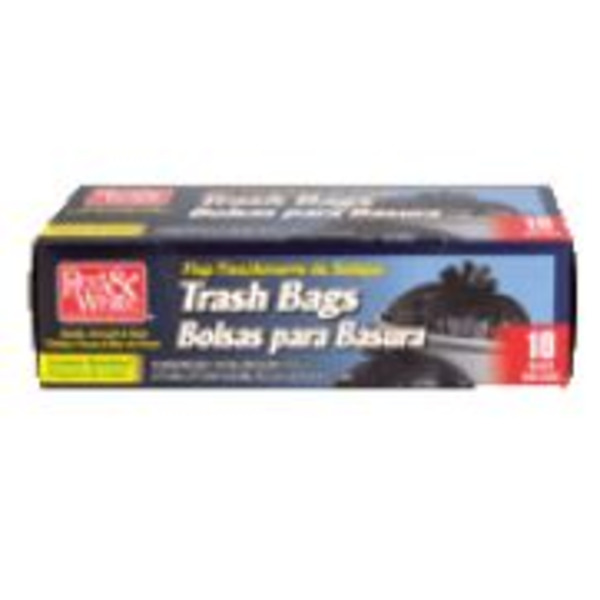 Red & White - Lemon Trash Bags, 30 gallons - 12/10 ct Package