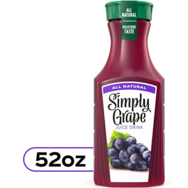 Simply Grape Juice Drink Bottle