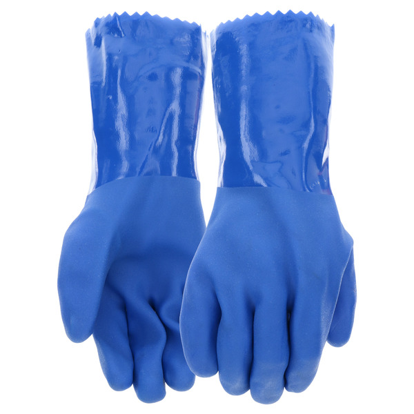 Project Source Blue Rubber Chemical handling Gloves 1 -Pairs