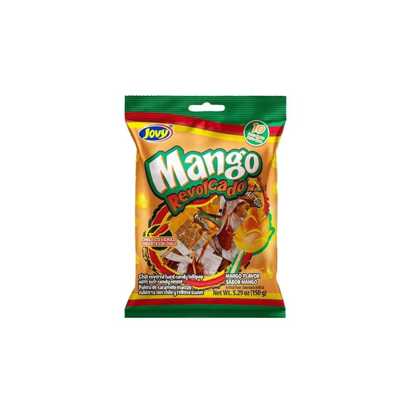 Jovy Candy Mango Revolcado Spicy Lollipop