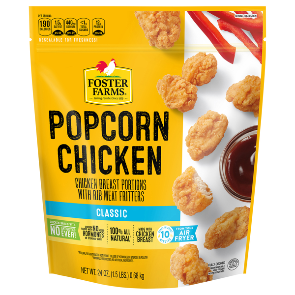 Foster Farms Classic Popcorn Chicken Same-Day Delivery or Pickup