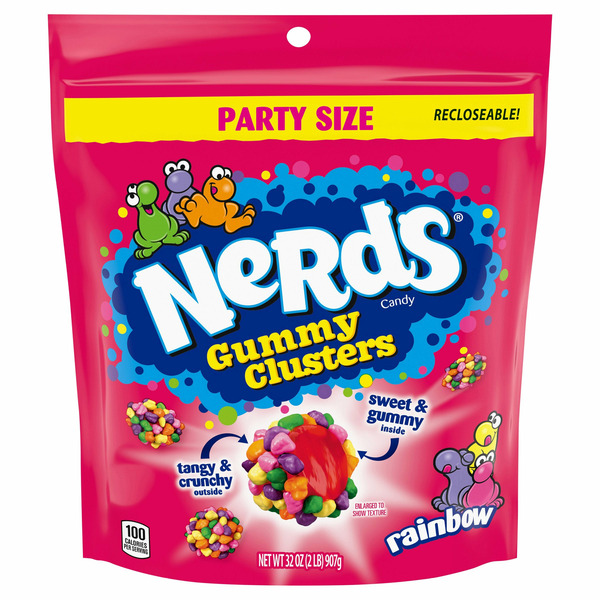 Nerds Rainbow Gummy Clusters, 32 oz