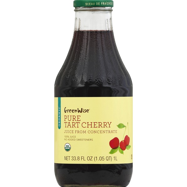 GreenWise 100 Juice, Pure Tart Cherry (33.8 fl oz) Instacart