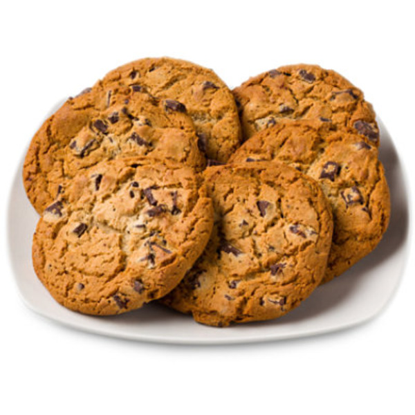 Vegan Chocolate Chunk Cookies