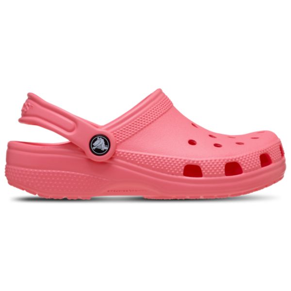 Crocs Girls' Preschool Classic Clogs, Size 11 - Guava