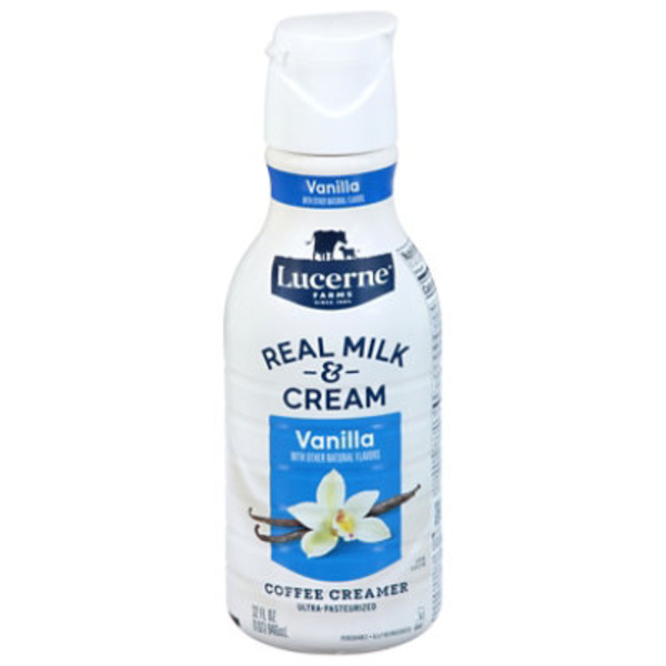 Lucerne Vanilla Ultra-pasteurized Coffee Creamer