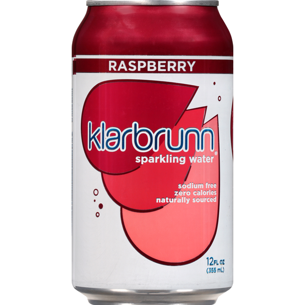 Klarbrunn Sparkling Water, Raspberry (12 oz) Instacart