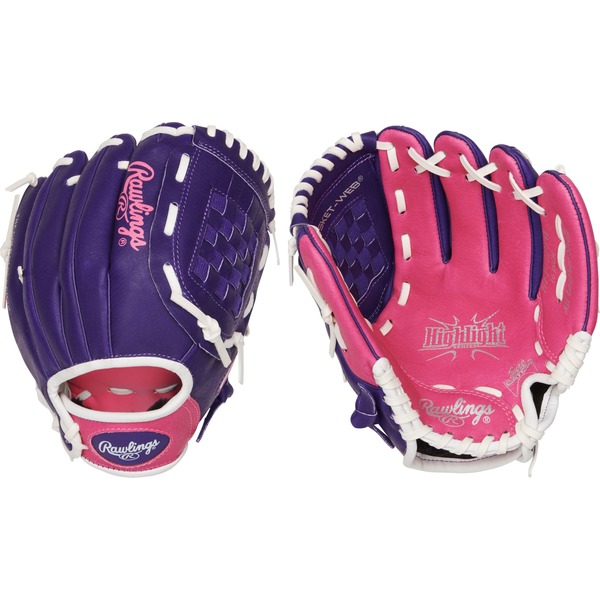 Rawlings "10" Girls' Highlight Series T-Ball Glove 2020"