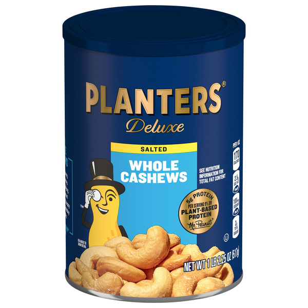 Planters Deluxe Whole Cashews