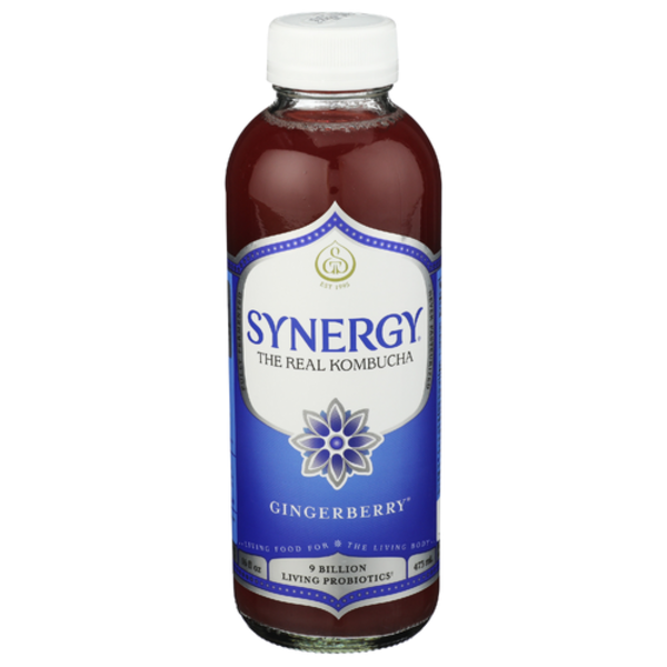 Gt's Living Foods Synergy Gingerberry Kombucha