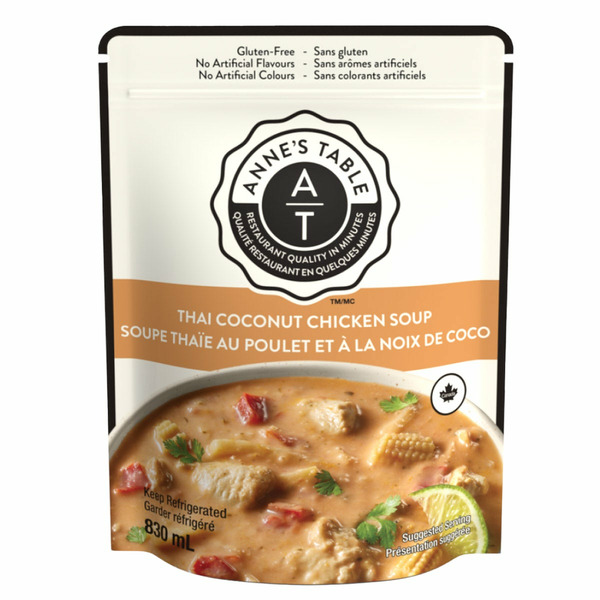 Anne's Table Thai Coconut Chicken Soup 2 x 830 ml