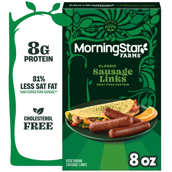 Morning Star Farms Veggie Breakfast Classic Sausage Links
