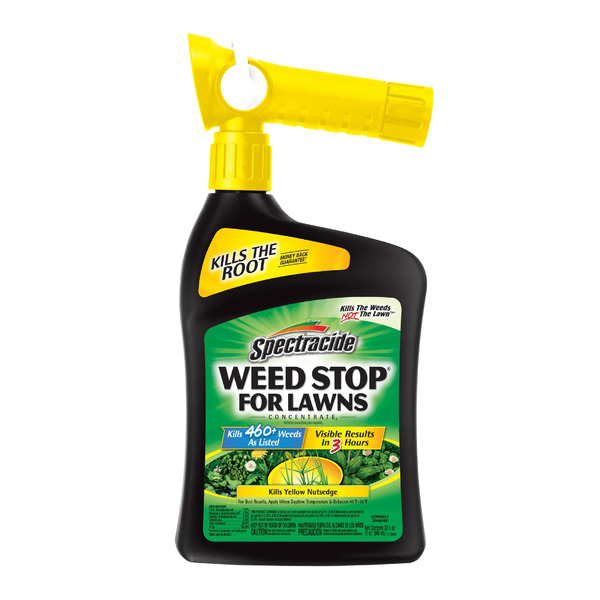 Spectracide Weed Stop For Lawns 32 -fl oz Hose end sprayer Concentrate Lawn Weed Killer