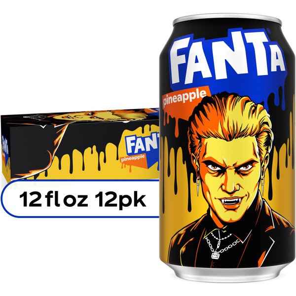 Fanta Pineapple Soda Fridge Pack Cans Same-Day Delivery or Pickup