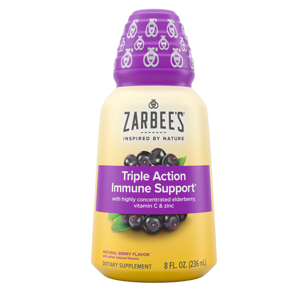ENDRECHERI　ZOZO　POSITIVE ACTION BOTTLE Zarbee's Liquid Daily Immune Support, High Concentrate