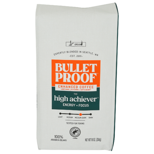 Bulletproof The High Achiever Energy + Focus Enhanced Ground Coffee