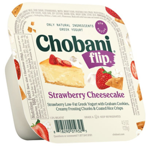 Chobani Greek Strawberry Cheesecake Yogurt