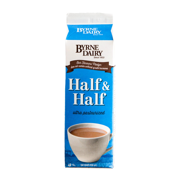 Publix Byrne Dairy Half & Half Plain SameDay Delivery or Pickup