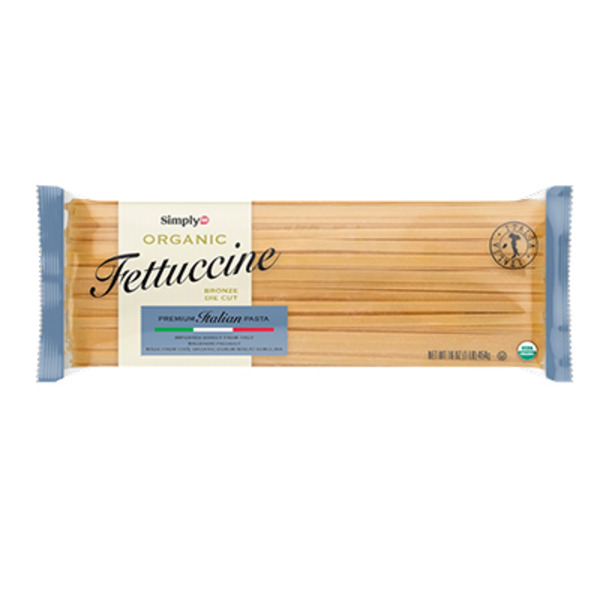 SimplyGO Organic Dry Pasta Fettuccine
