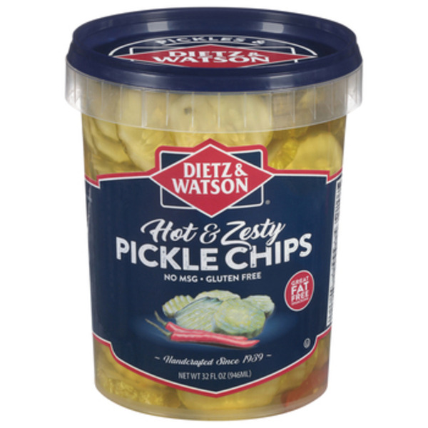 さっち　+デリーpd Dietz & Watson Pickle Chips, Hot and Zesty Same-Day Delivery or