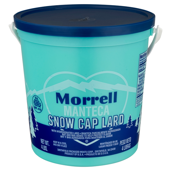 John Morrell Snow Cap Lard