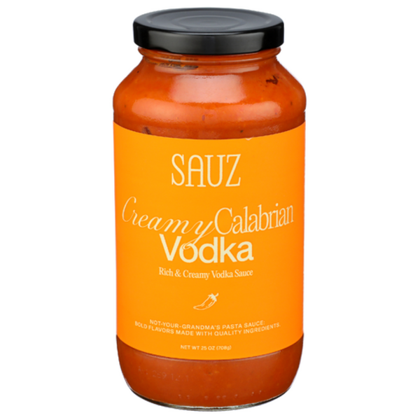 Sauz Pasta Sauce Creamy Calabrian Vodka Pasta Sauce Same-Day