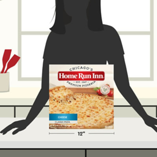 Home Run Inn Family Size Classic Frozen Cheese Pizza
