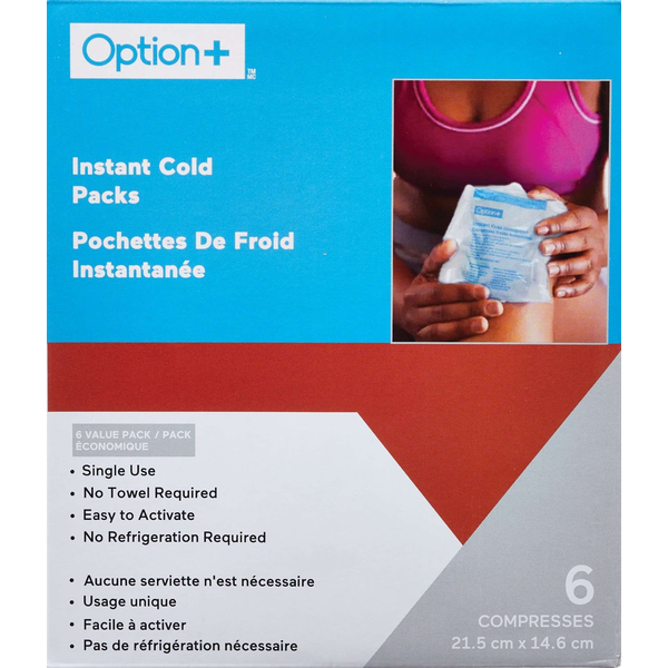 OPTION+ Instant Cold Pack Same-Day Delivery | Rexall