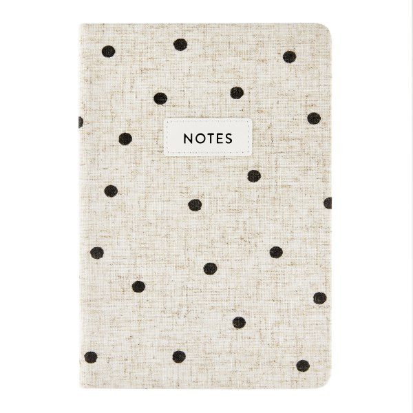 Èccolo 256 Pages Polka Dot College Rule Hardcover Journal, 6 x 8 in