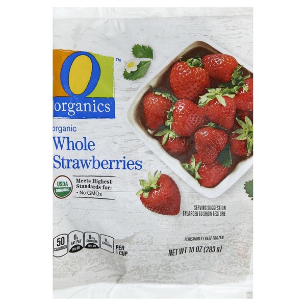 O Organics Strawberries, Organic, Whole