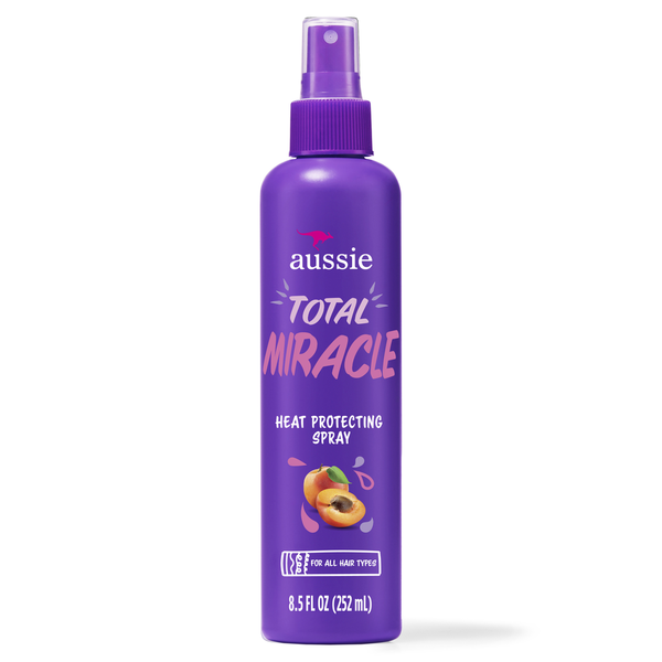 Aussie Total Miracle Heat Protecting Spray with Apricot Same-Day