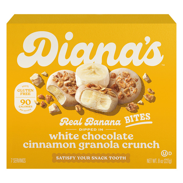 Diana's Bananas Dianas Bananas White Chocolate Cinnamon Indulgent