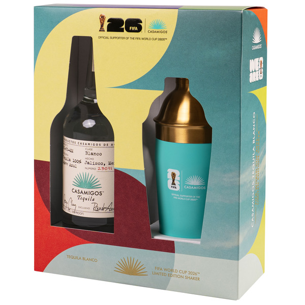 Casamigos Blanco Tequila Bottle with FIFA World Cup 2026™ Cocktail