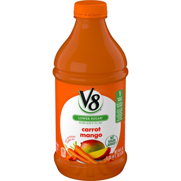 V8® Juice Blend, Carrot Mango (46 fl oz) Instacart