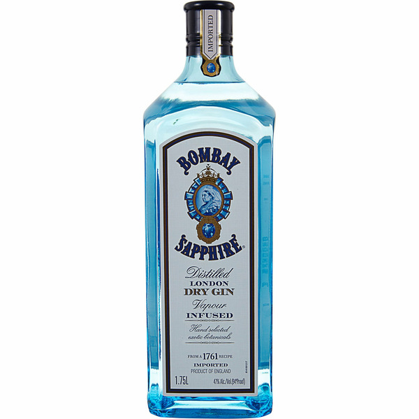 Bombay Sapphire London Dry Gin, 1.75 L