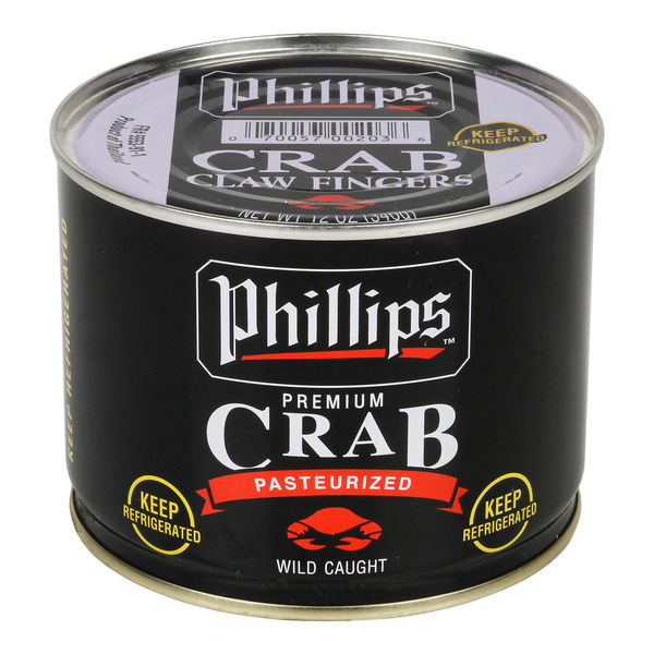 Phillips - Crab Cocktail Claws, Pasteurized - 12 oz
