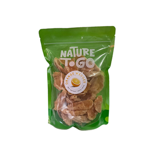 Nature To Go Orange Wedges in Bag