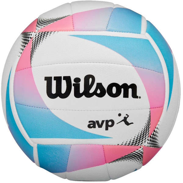 Wilson AVP OPTX Replica Kaleidoscope Beach Volleyball - White