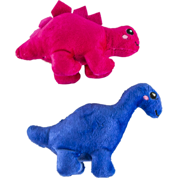 Play On Plush Dinosaur Cat Toy