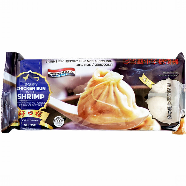 Yea Foods Soupy Chicken Bun With Shrimp