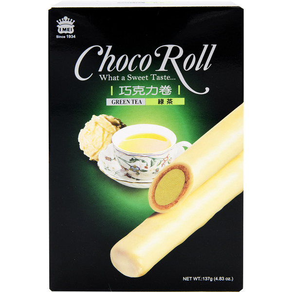 I-Mei Choco Roll Green Tea
