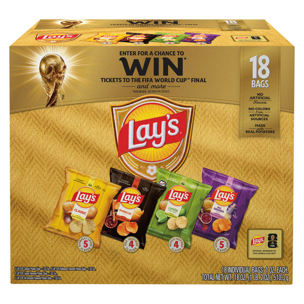 Lay's Frito-Lay FIFA Potato Chip Multipack