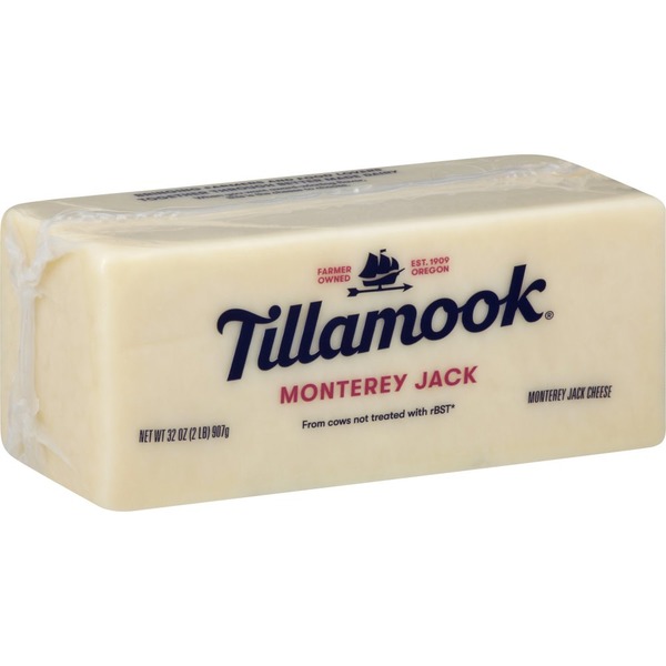 Tillamook Cheese, Monterey Jack, Baby Loaf (2 lb) from Mollie Stone's