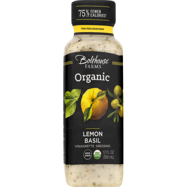 Bolthouse Farms® Organic Dressing Lemon Basil Vinaigrette (12 fl oz